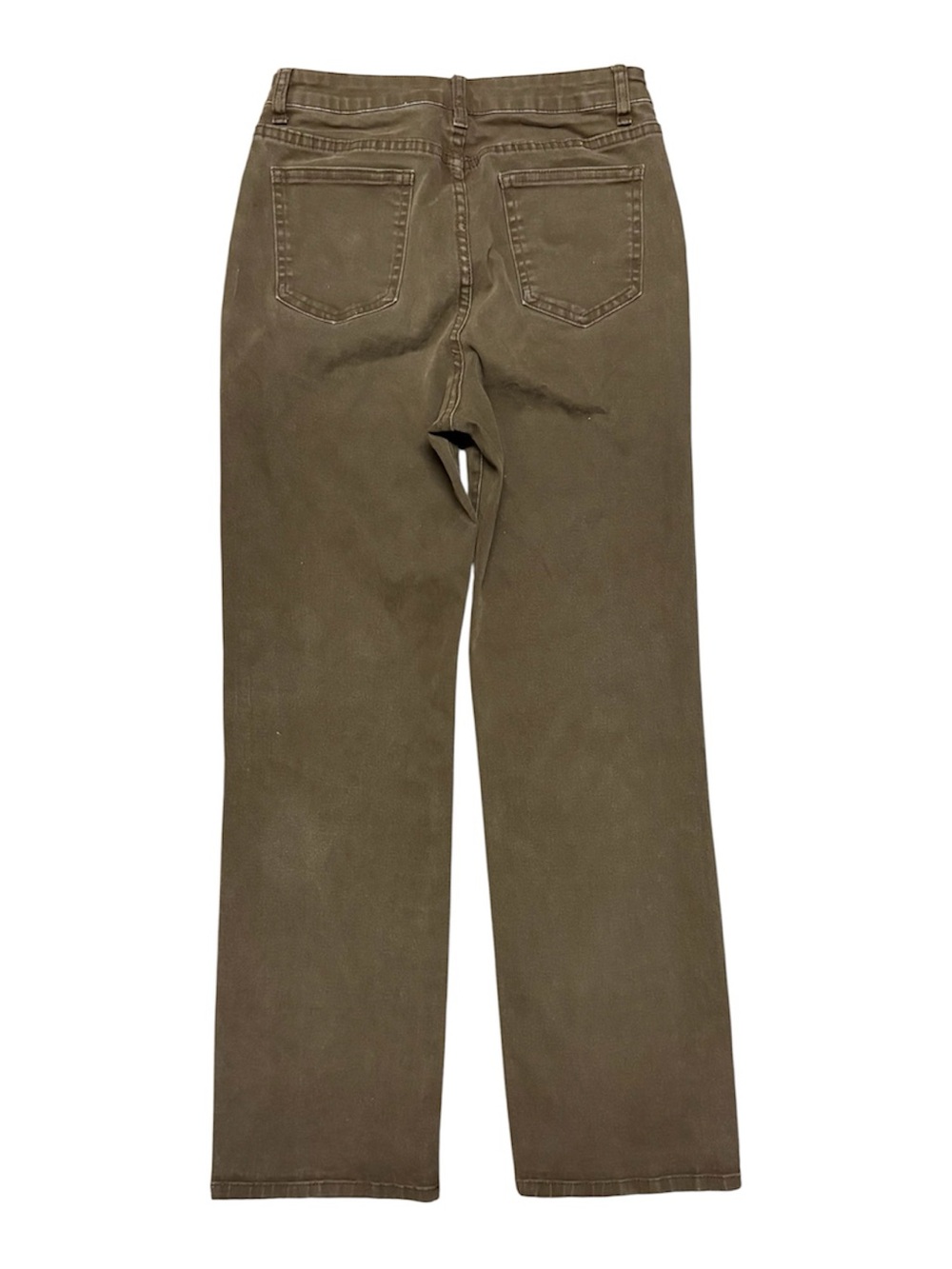 Cider Alessia Cargo Cotton Jeans In A Faded Brown Size Small - Picture 3 of 3